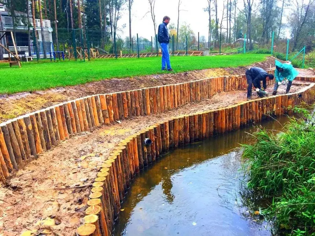 Укрепление берега Укрепление берега